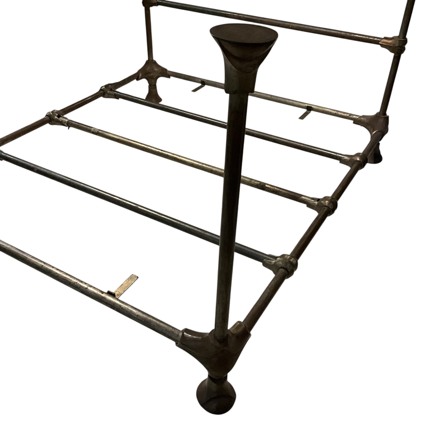 Mimi London Vintage Steel 4-Poster California King Bed Frame