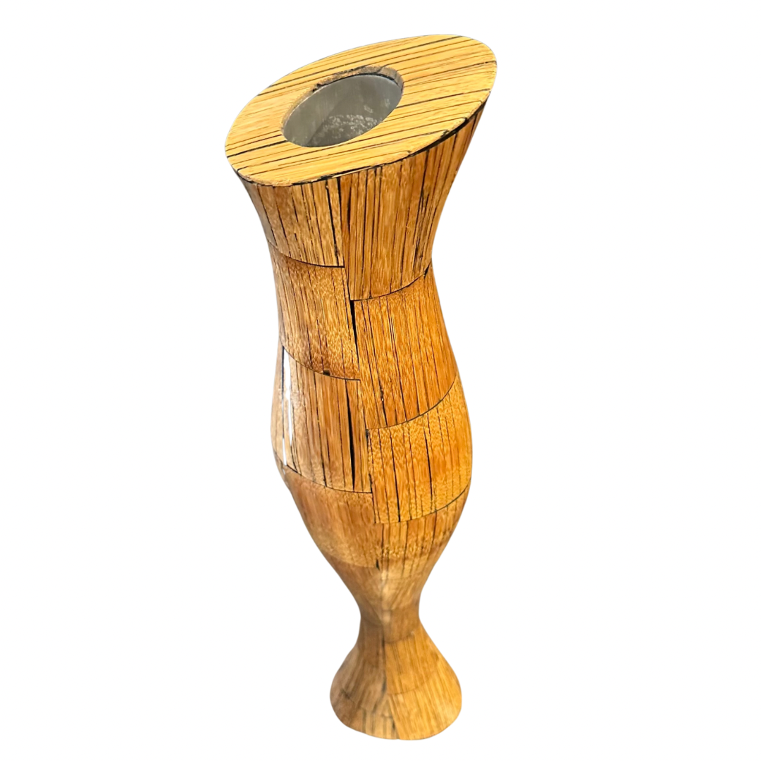 R&Y Augousti Paris Free Form Wood Vase