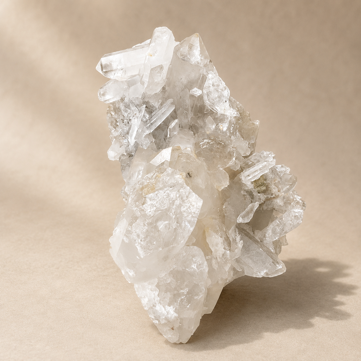 Quartz Crystal Generator Free-Standing Cluster