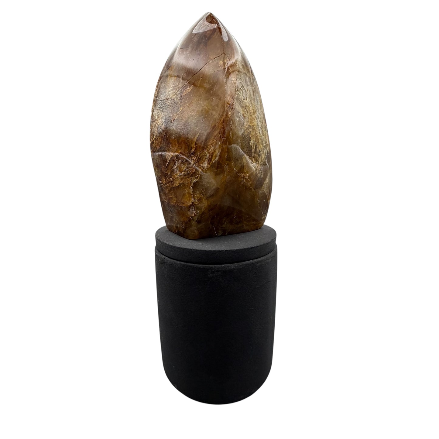 369 For House of Nulla Black Rose Candle with Golden Healer 18