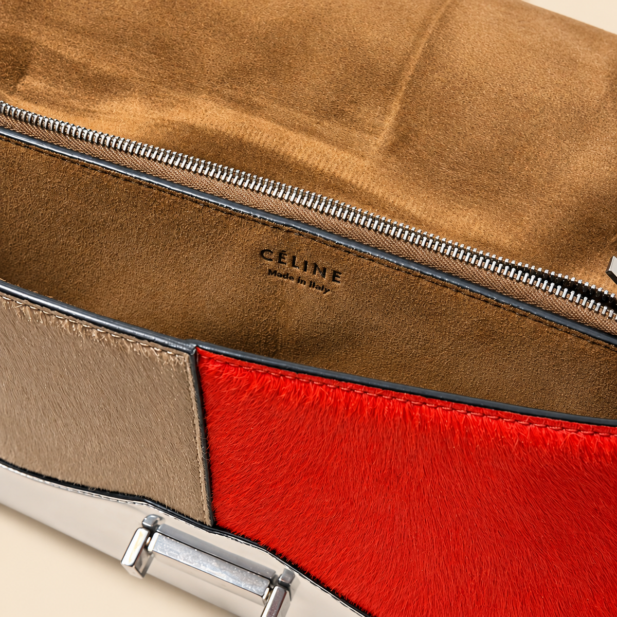 Celine Multi Leather Clutch