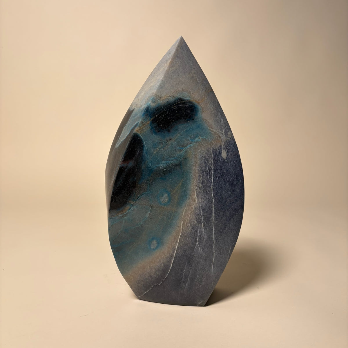 Trolleite Aqua Blue Flame Crystal