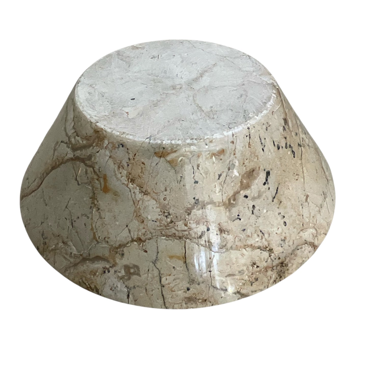 Vintage Natural Stone Display Bowl