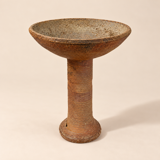 Djenne Terracotta Footed Basin