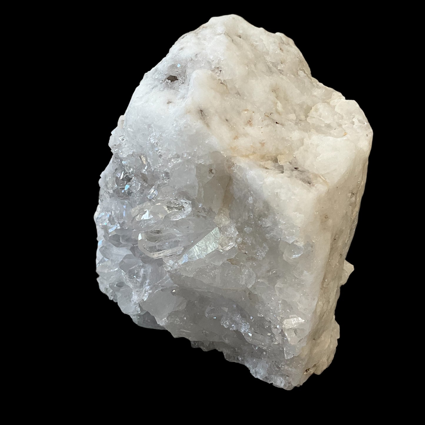 Quartz Crystal Cluster with Generators