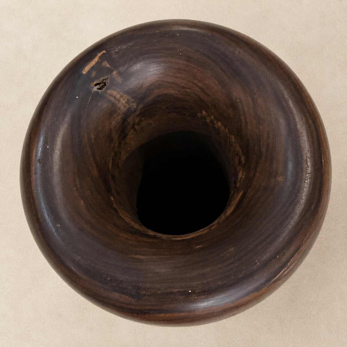 Vintage Ironwood Carved Vase