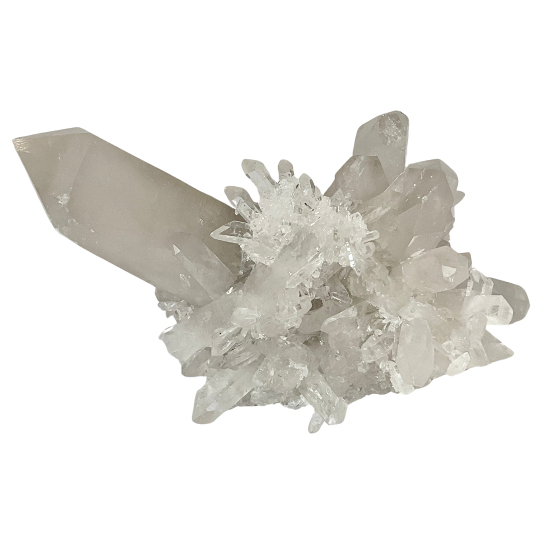 Quartz Crystal Large Cluster Free-Standing