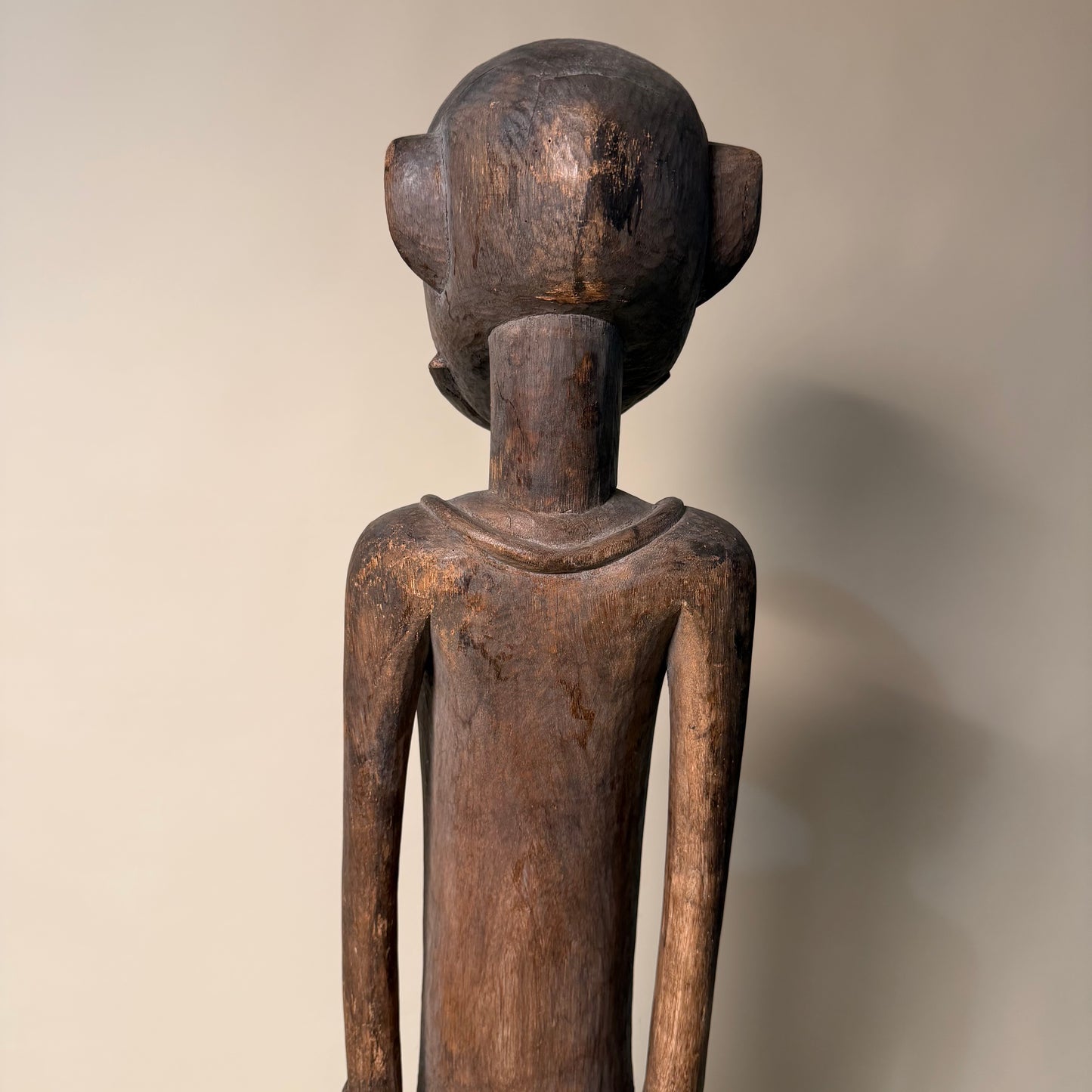 1920's Senufo Carved Wood Figure Sculpture Statue