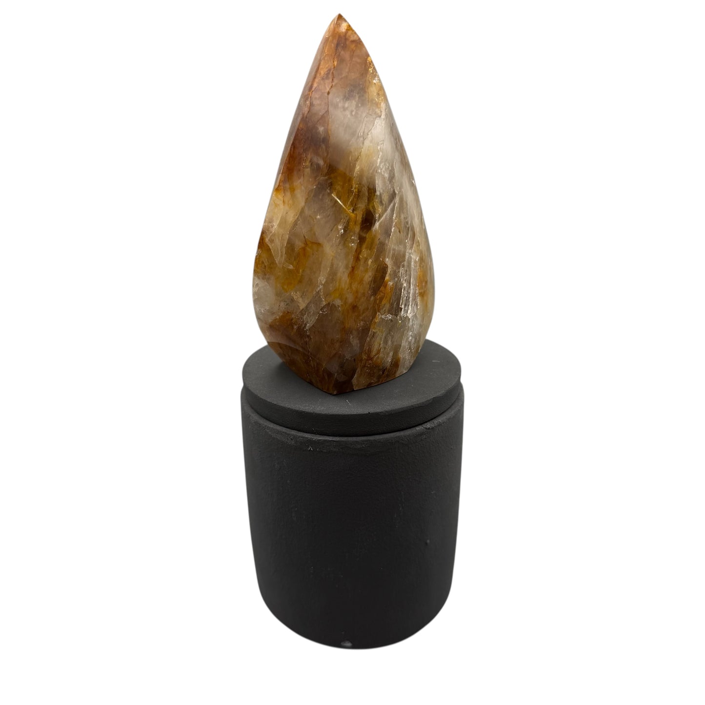369 For House of Nulla Black Rose Candle with Golden Healer 12