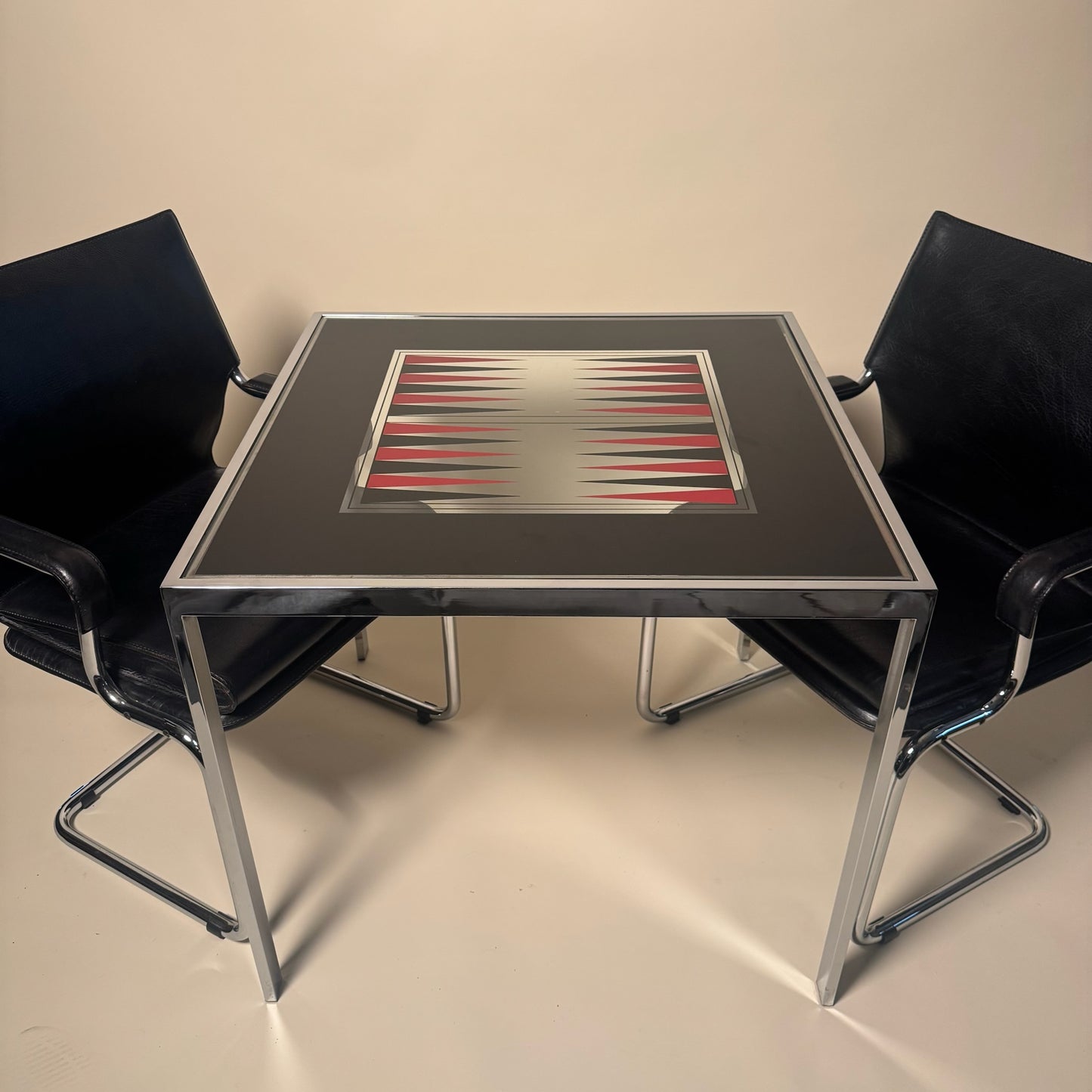Maison Jansen Glass Game Table