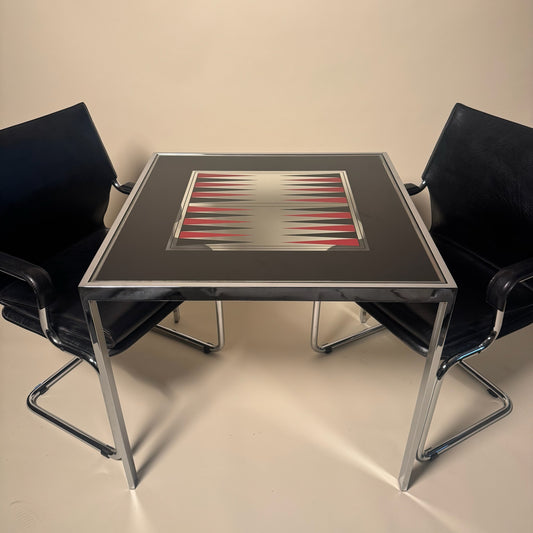 Maison Jansen Glass Game Table