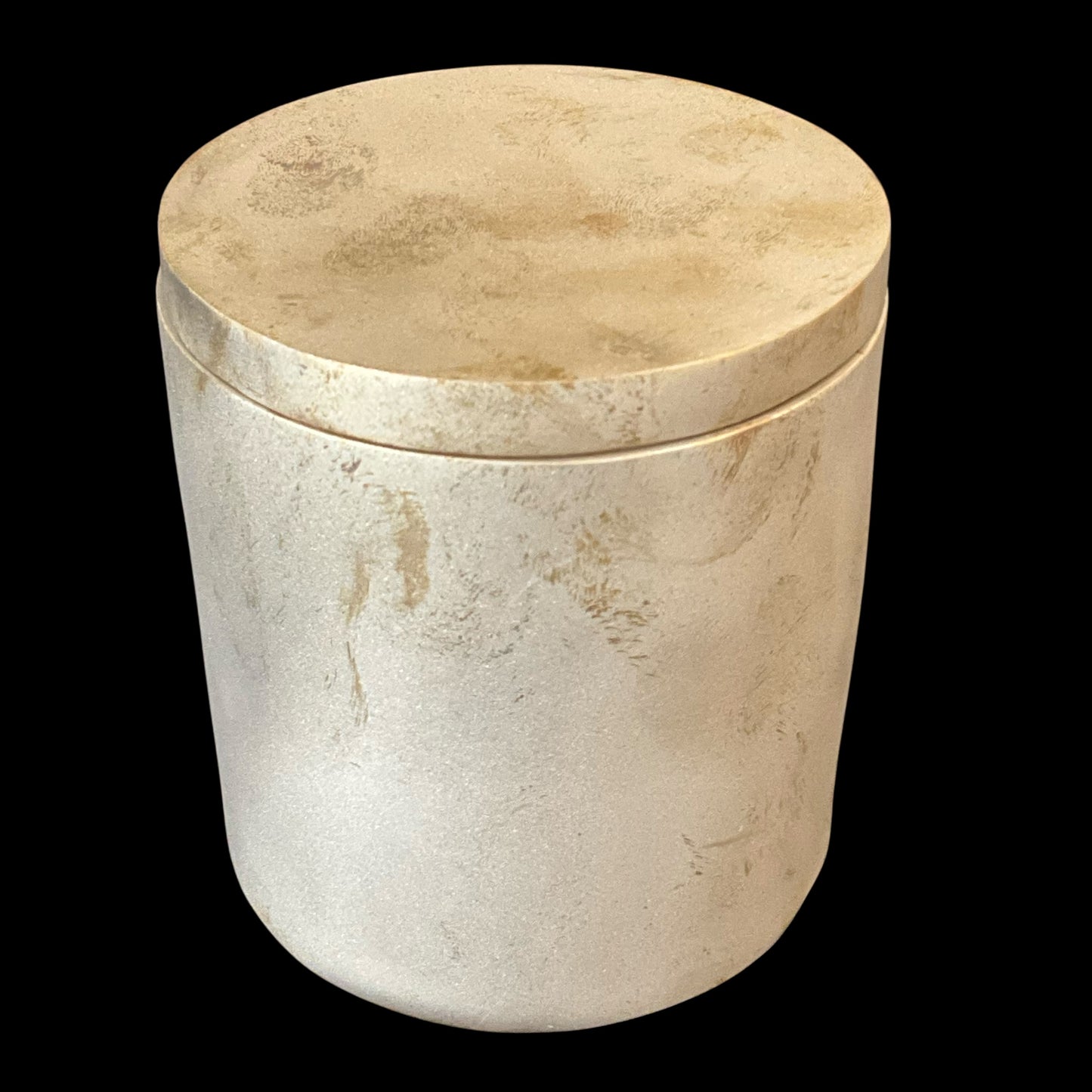 Solid Bronze Gardenia Candle with Lid S