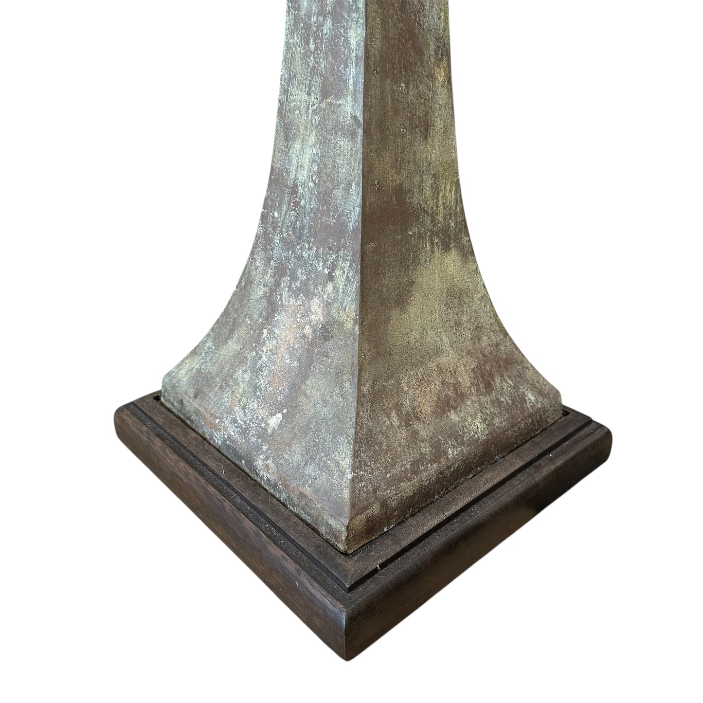 Verdigris Bronze Floor Lamp by Stewart Ross James