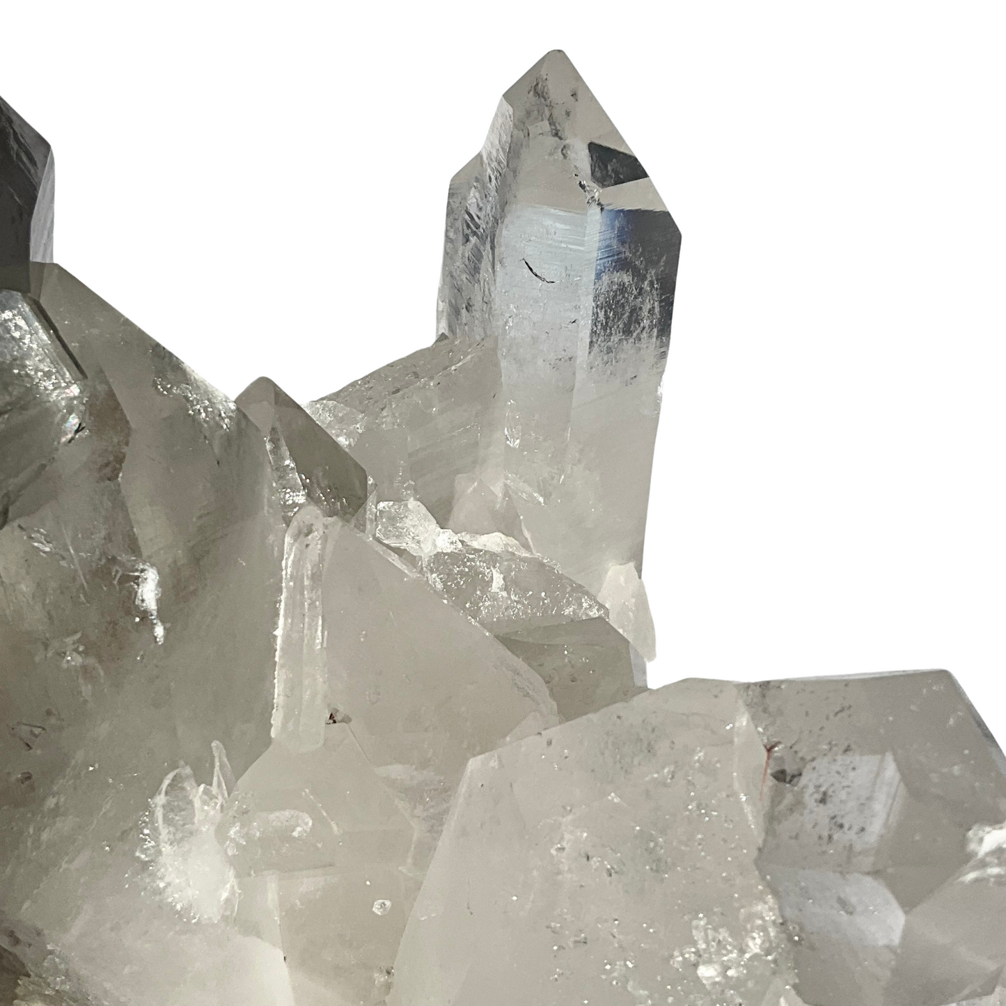 Quartz Crystal Generator Cluster Free-Standing