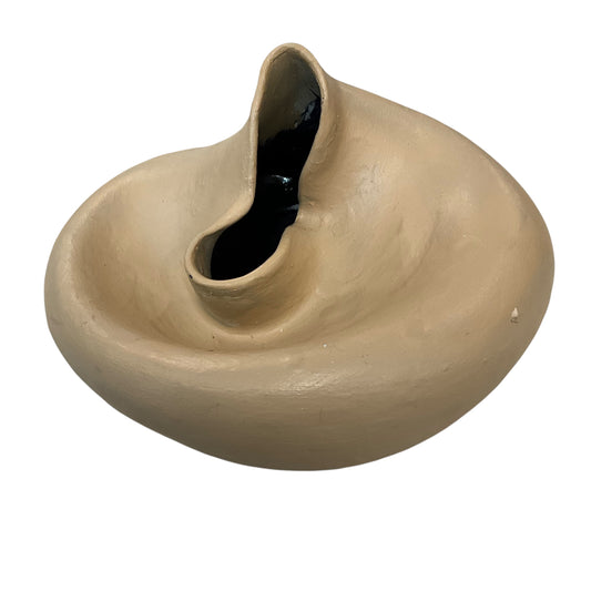 Abstract Vintage Ceramic Pottery Vase