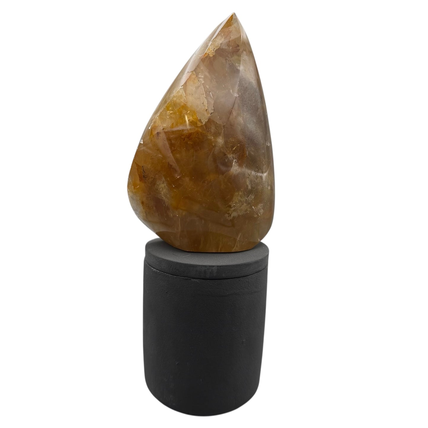 369 For House of Nulla Black Rose Candle with Golden Healer 19