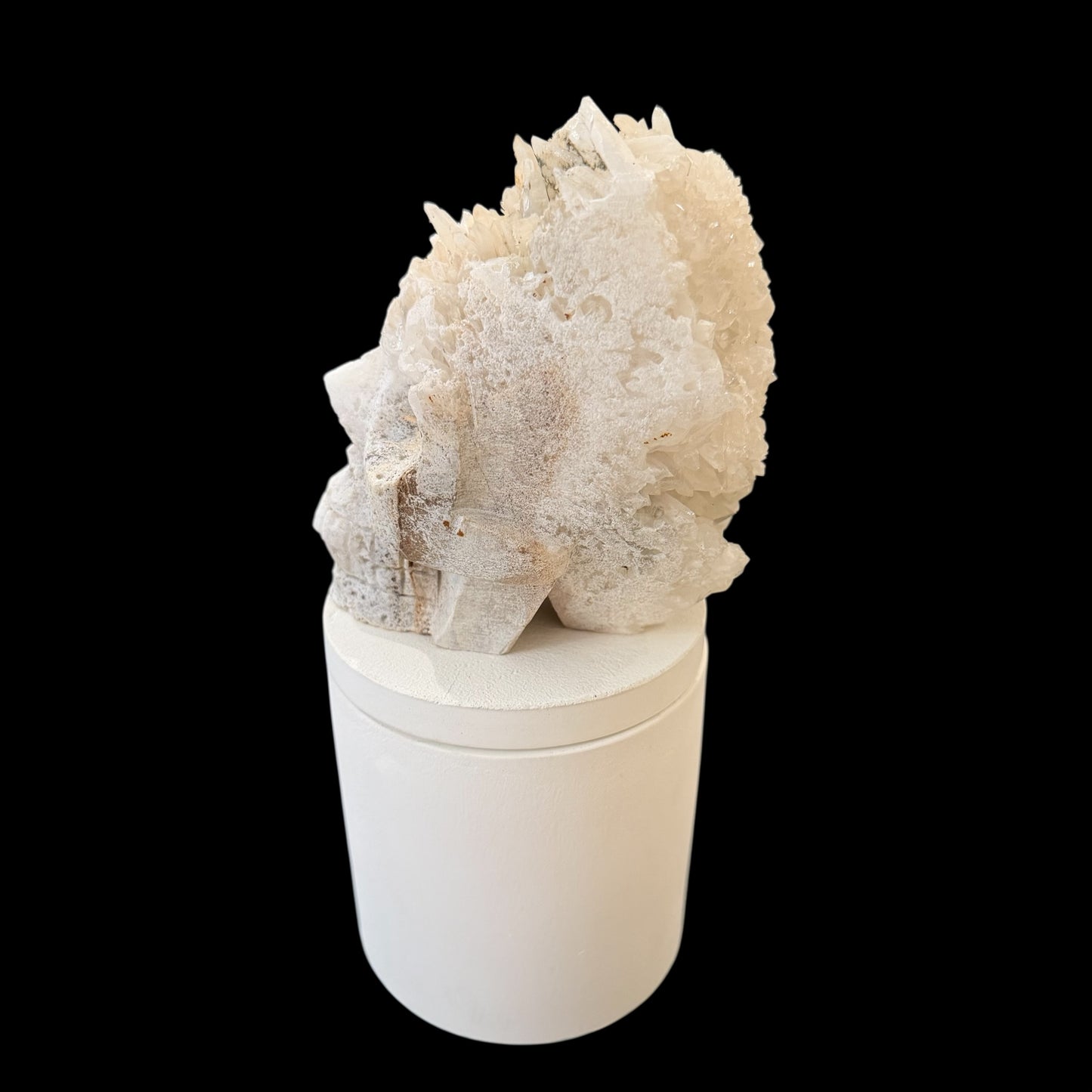 Quartz Crystal Skull Gardenia Candle #5