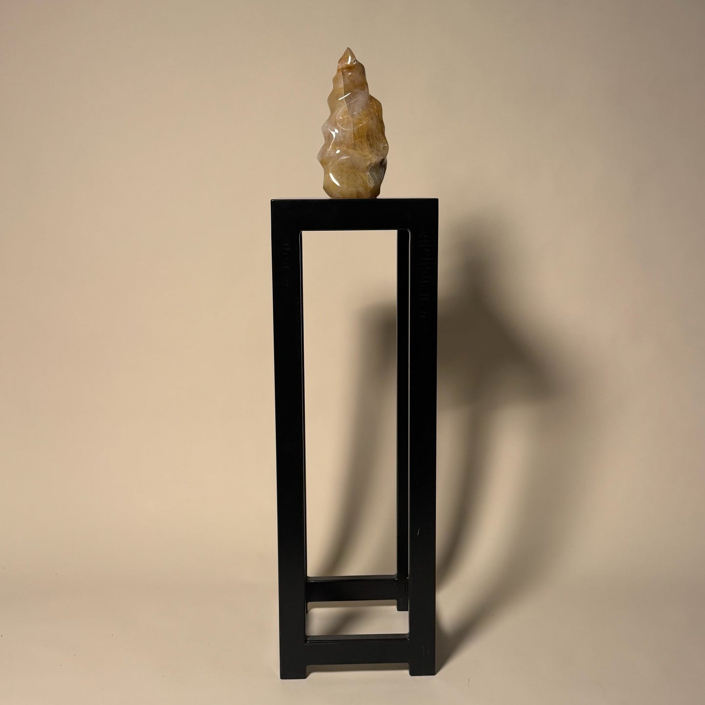 Light Golden Healer Spiral Cut Crystal