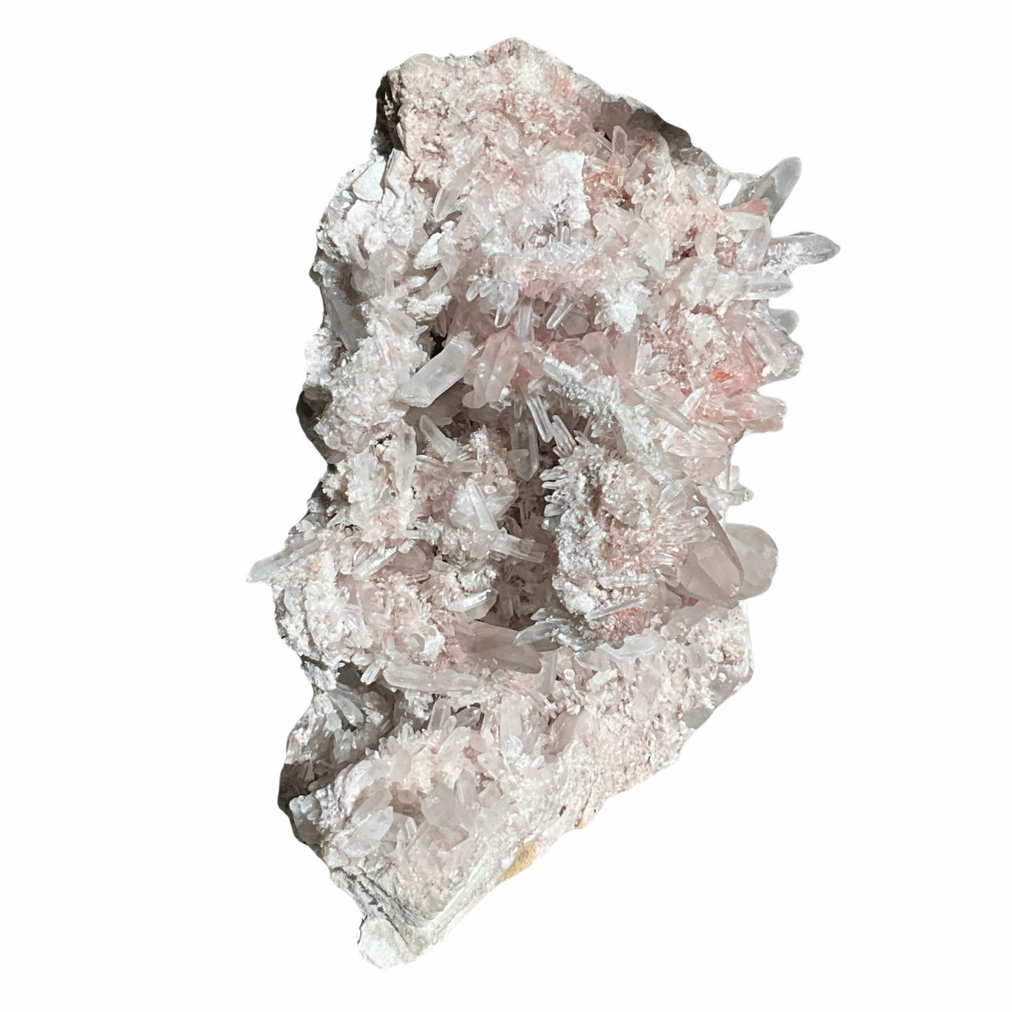 Himalayan Pink Quartz Crystal Large Generator Cluster