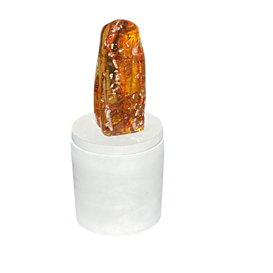 Colombian Amber Hand Poured Gardenia Candle