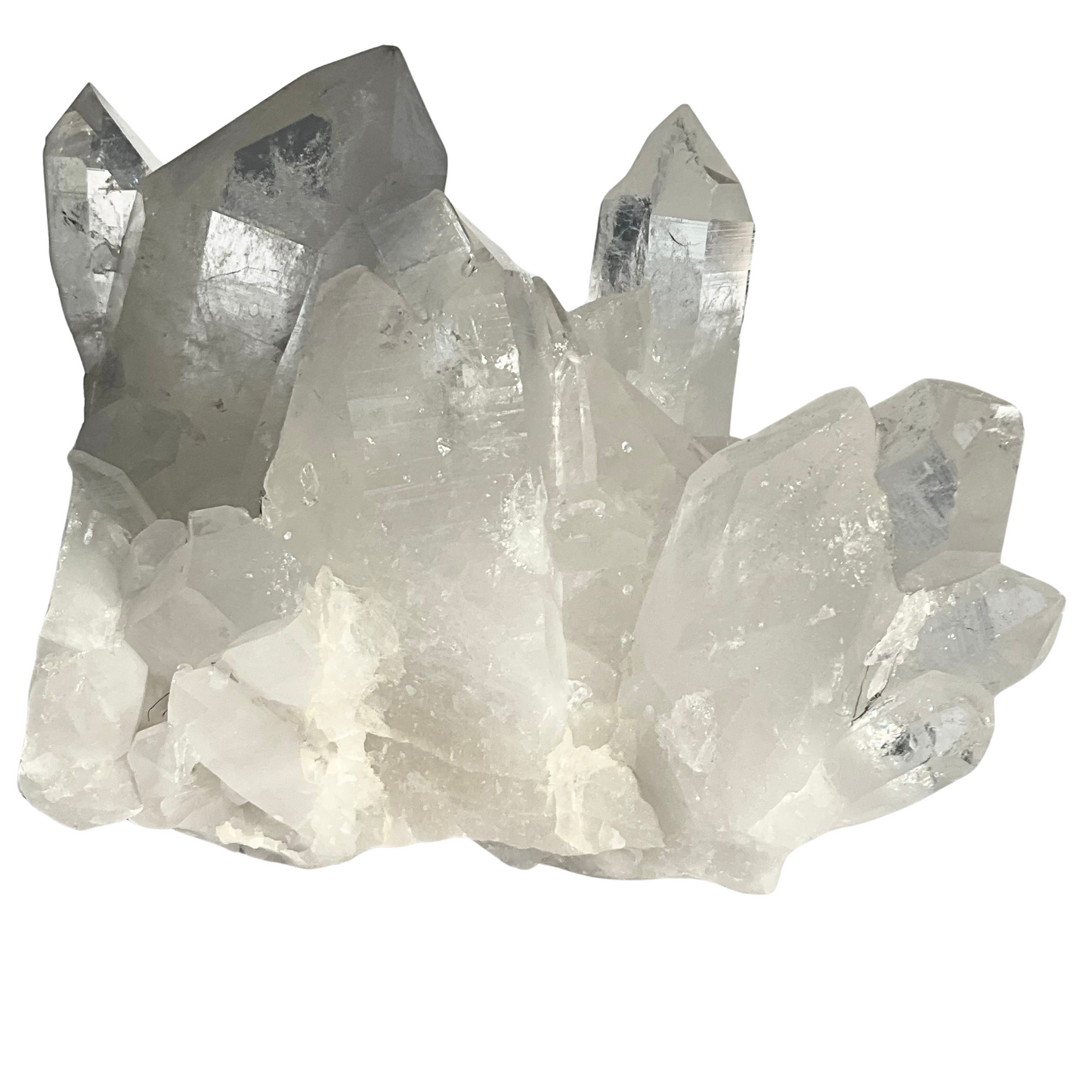 Quartz Crystal Generator Cluster Free-Standing