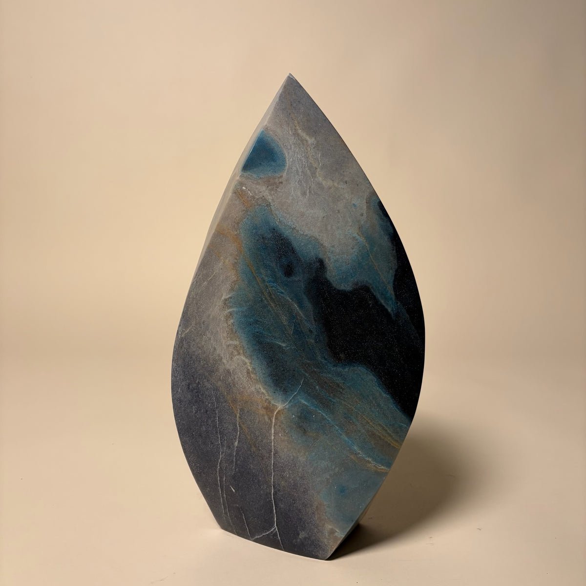 Trolleite Aqua Blue Flame Crystal
