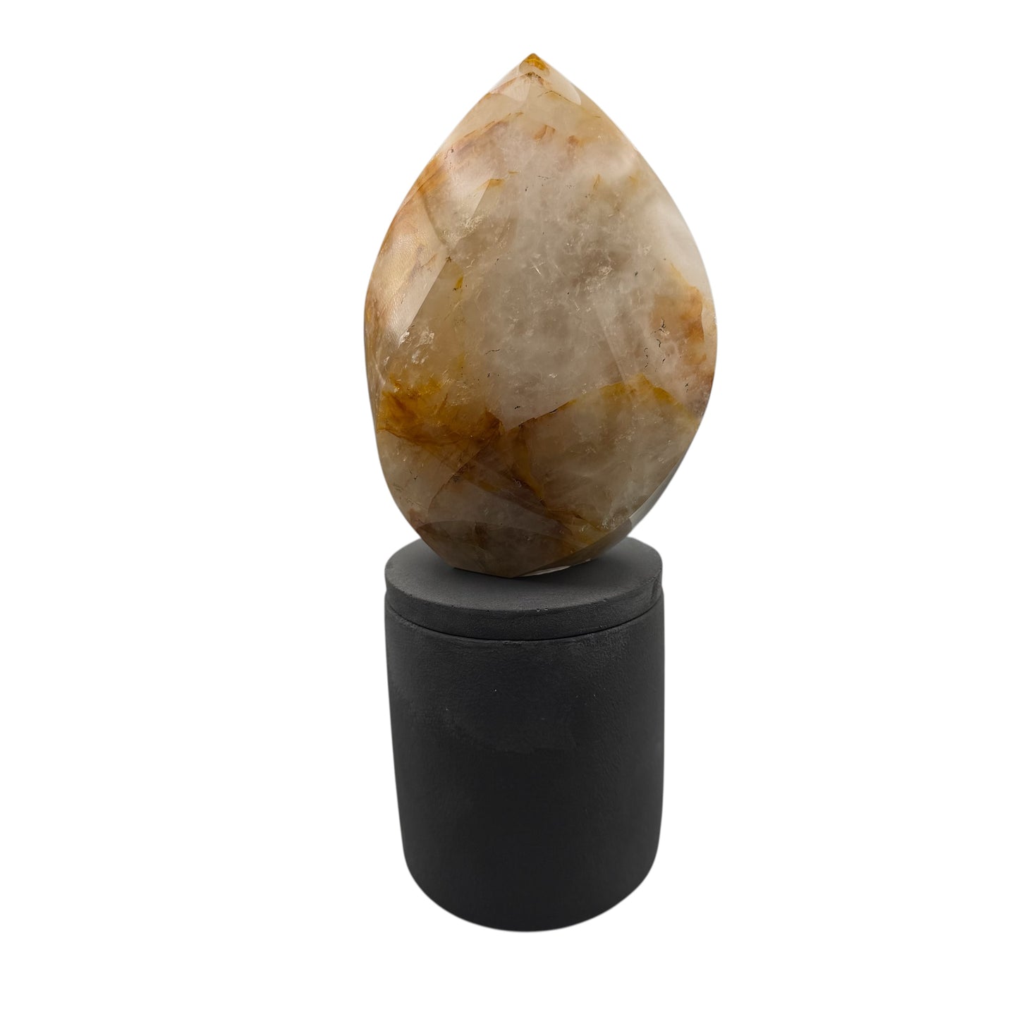 369 For House of Nulla Black Rose Candle with Golden Healer 13