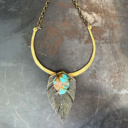 Flying Kingman Turquoise Choker