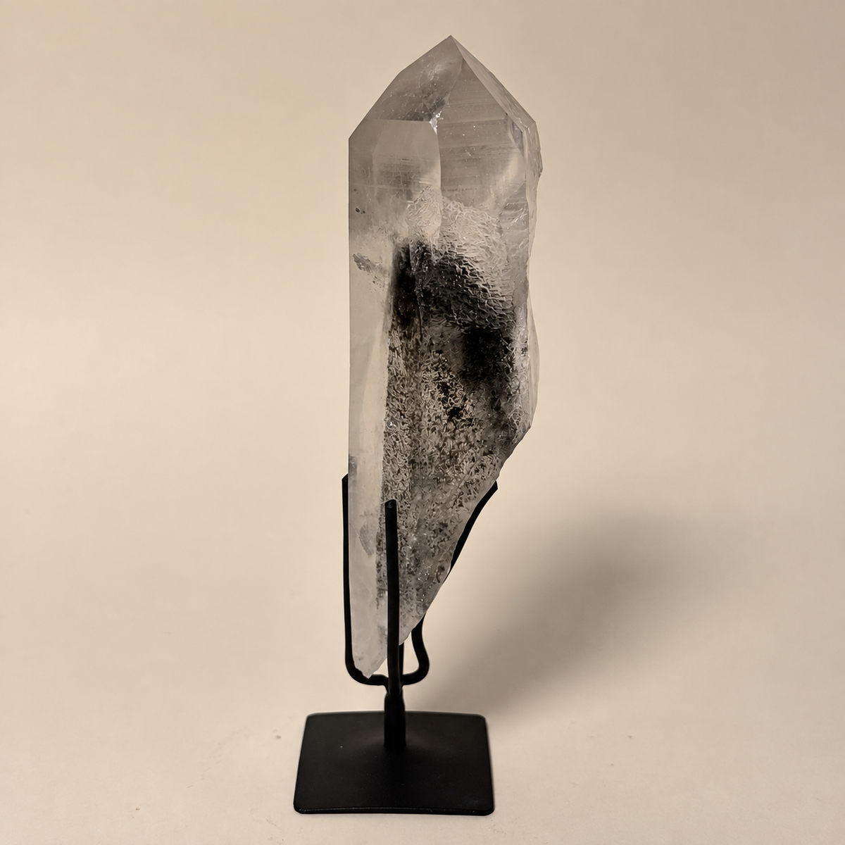 Phantom Quartz Crystal Generator on Metal Stand