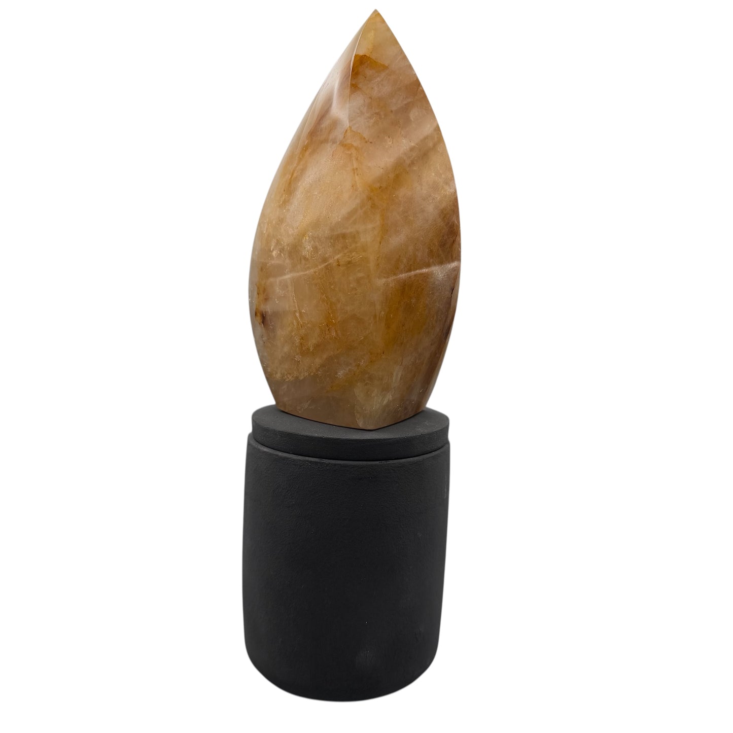 369 For House of Nulla Black Rose Candle with Golden Healer 14