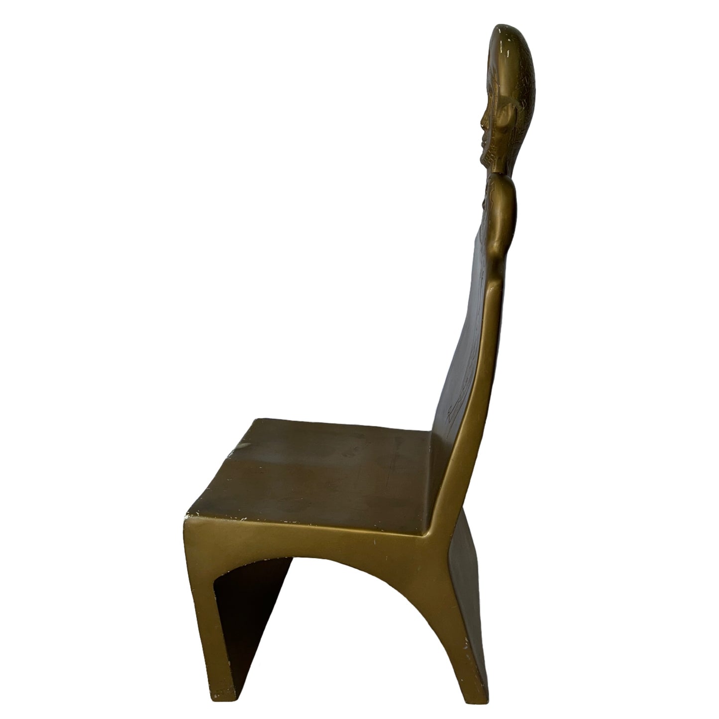 Altina Signed Fiberglass Figural Chair