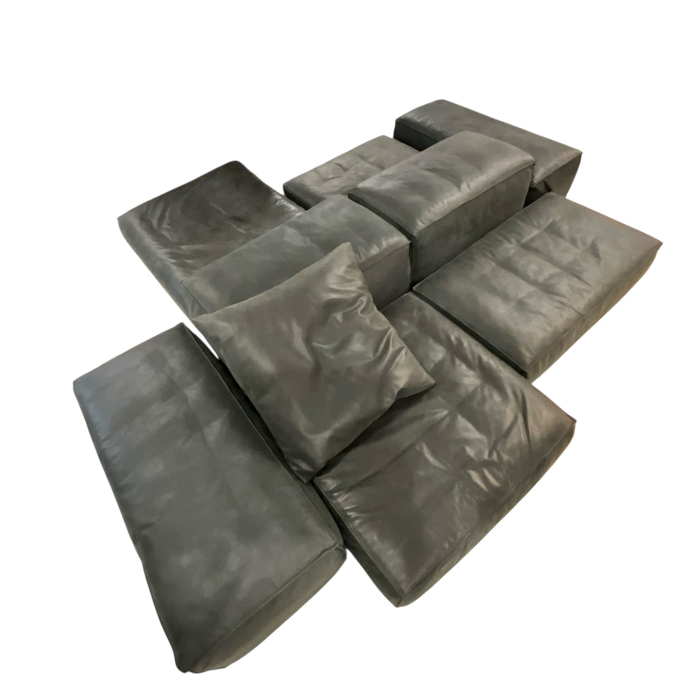 Piero Lissoni  Modular 8 Piece Sofa & Pillow