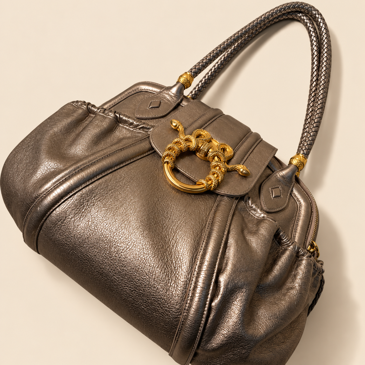 Judith Leiber Gold Bag