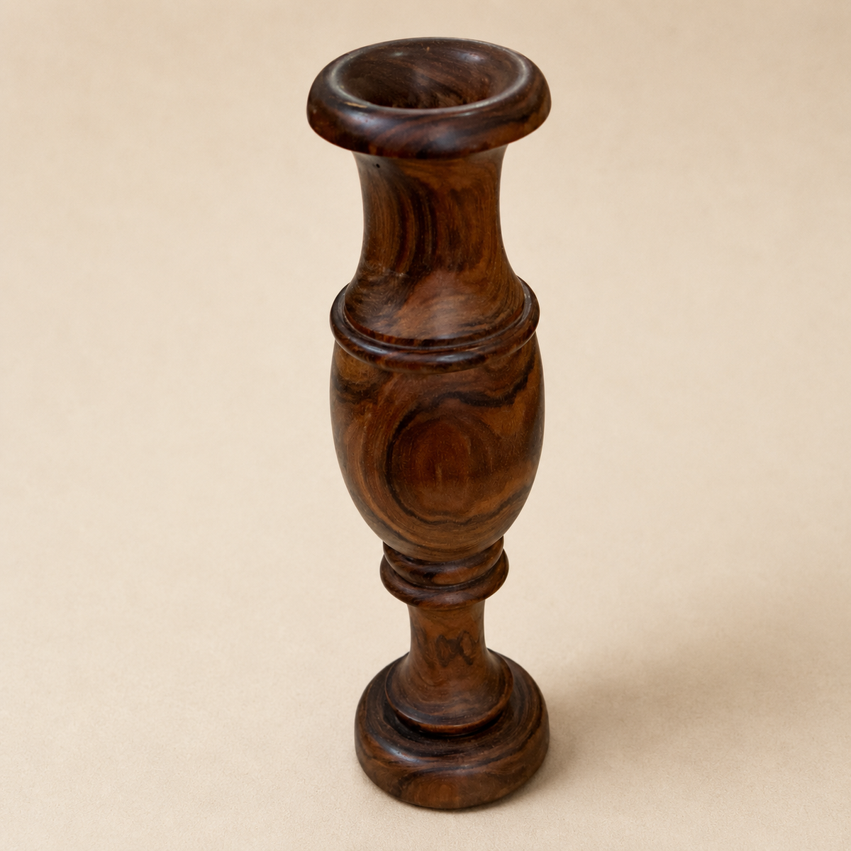 Vintage Ironwood Carved Vase