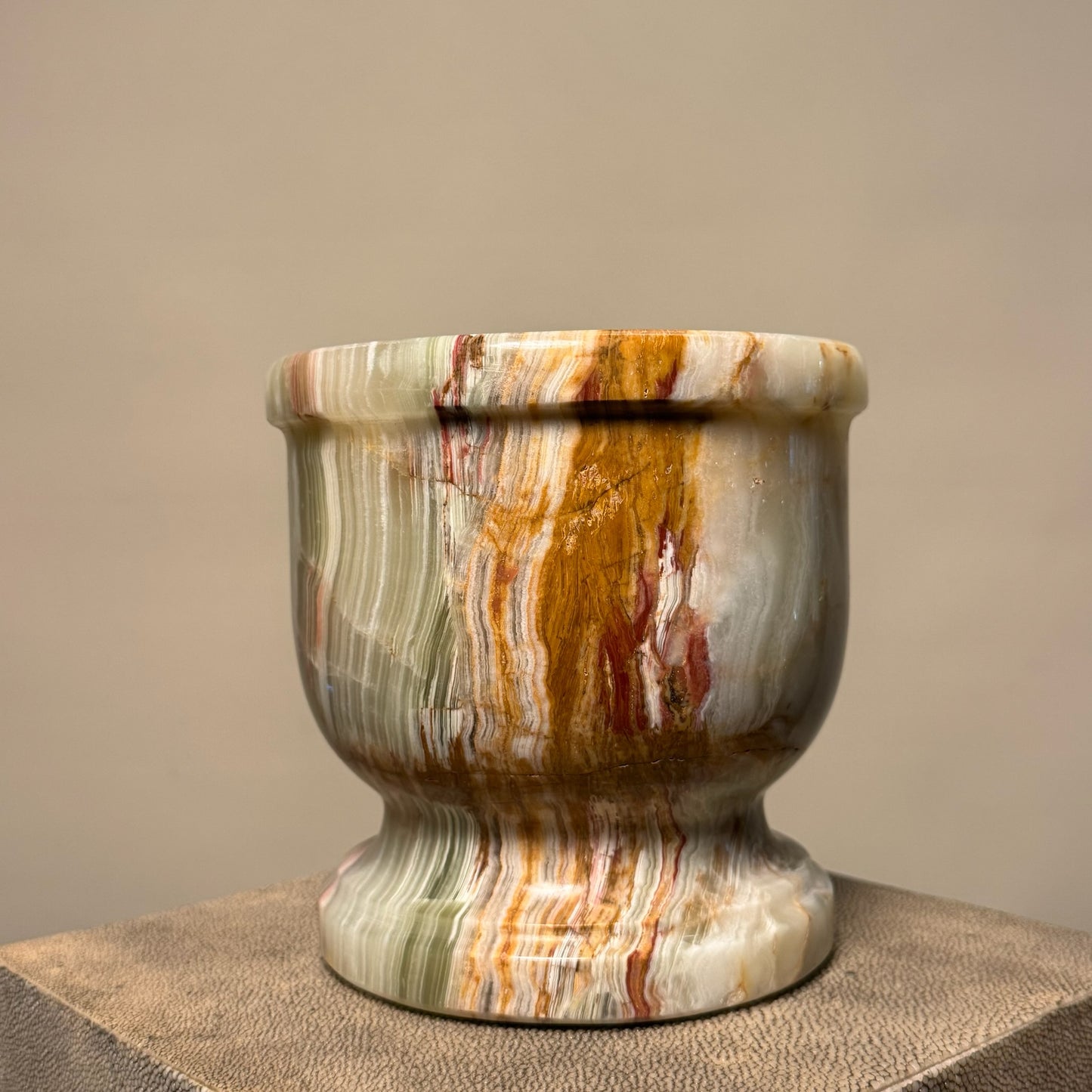 Onyx Marble Gardenia Candle 06