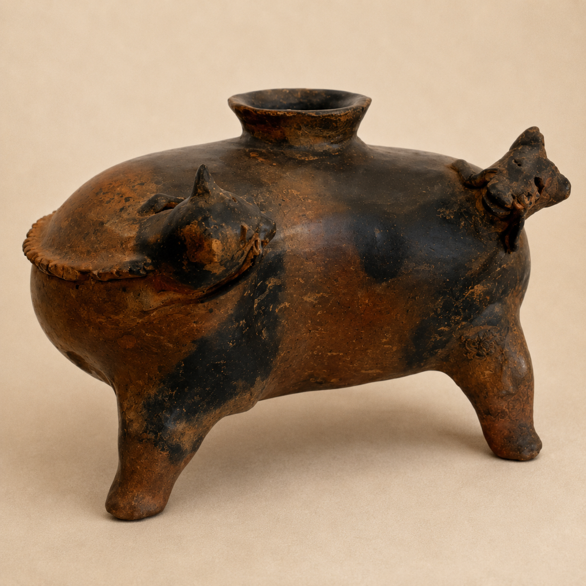 Colima, Mexico Dog Effigy Vessel
