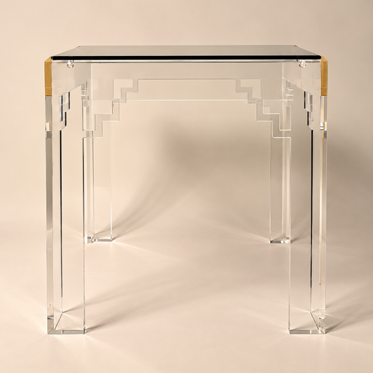 Pair of Lucite Side Tables by Jeffrey Bigelow