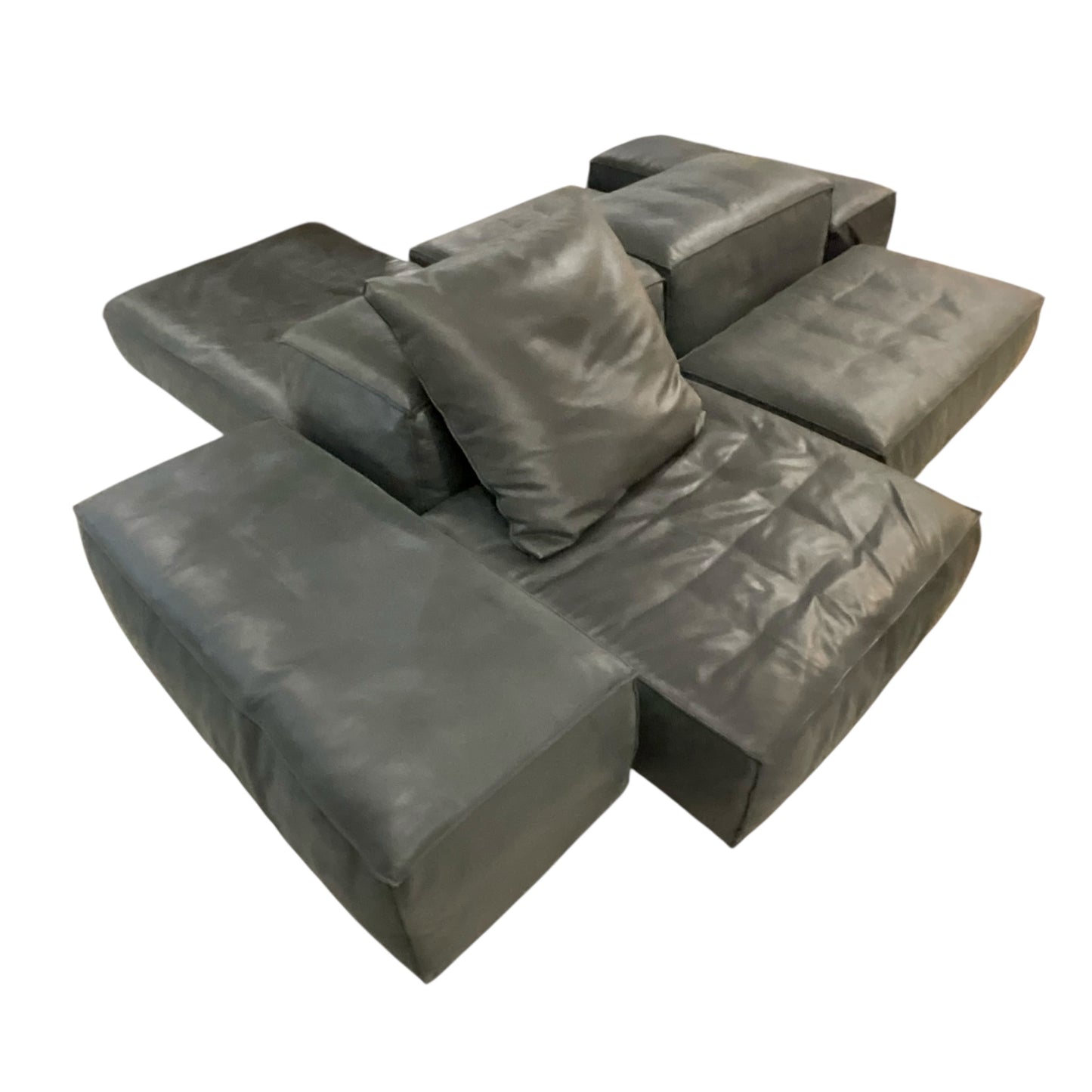 Piero Lissoni  Modular 8 Piece Sofa & Pillow