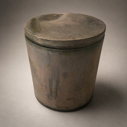 Solid Bronze Gardenia Candle JJ