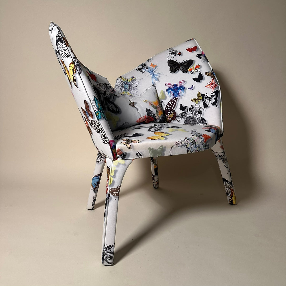 Roche Bobois Lady B Armchair White