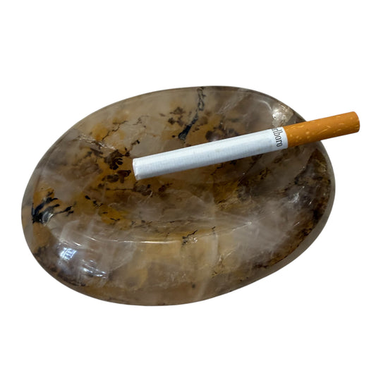 Golden Healer (Hematoid) Quartz Crystal Ashtray
