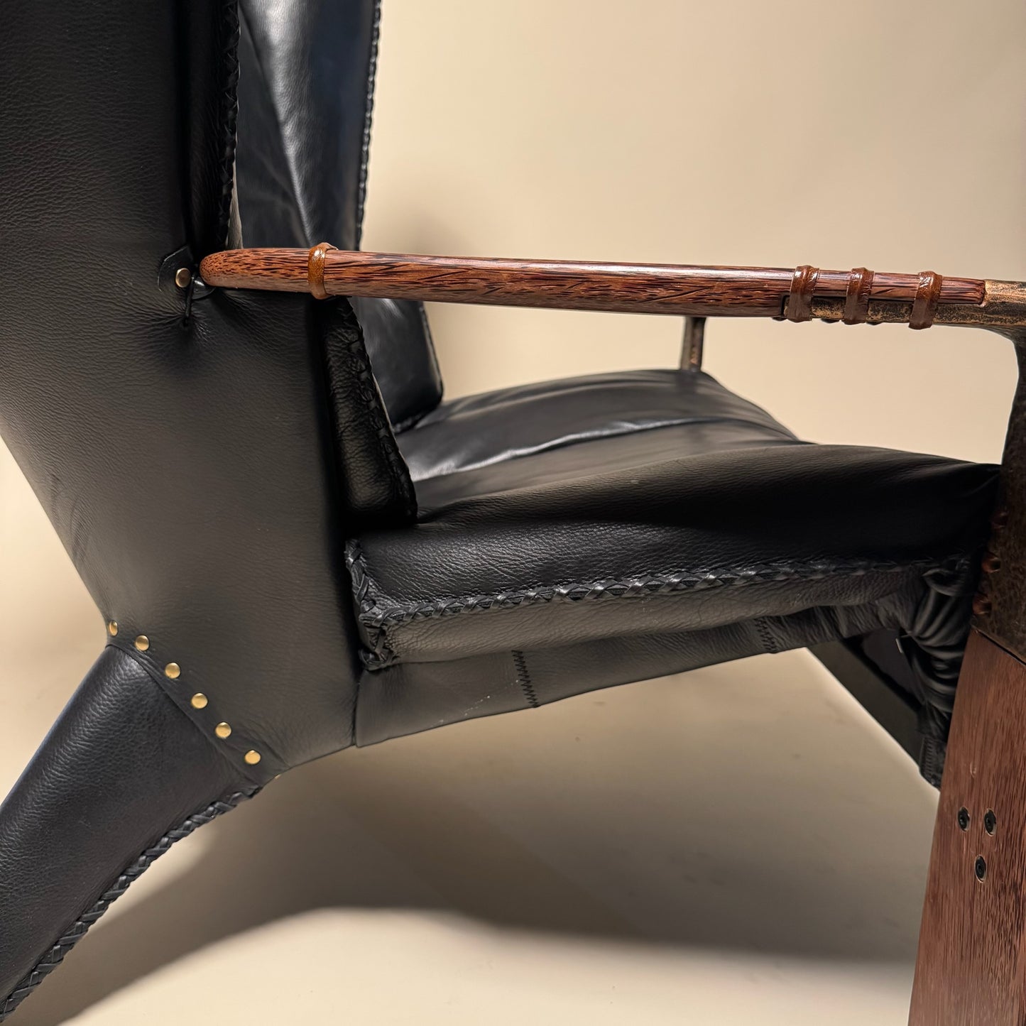 Par of Verite Pacific Green Arm Chairs