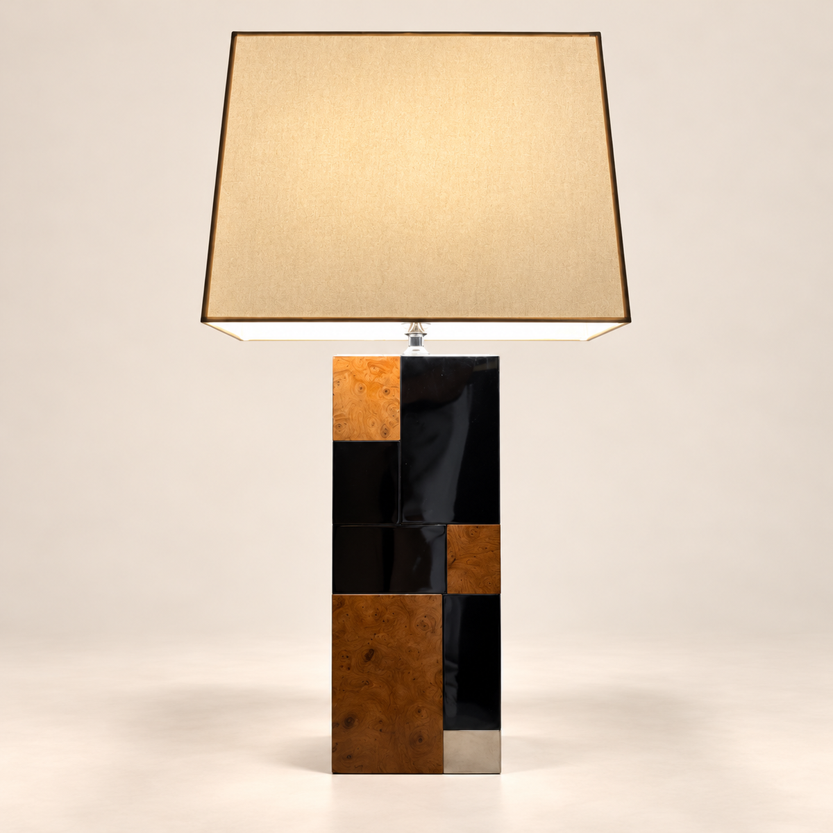 Vintage 1970’s Paul Evan’s Large Cityscape Lamp