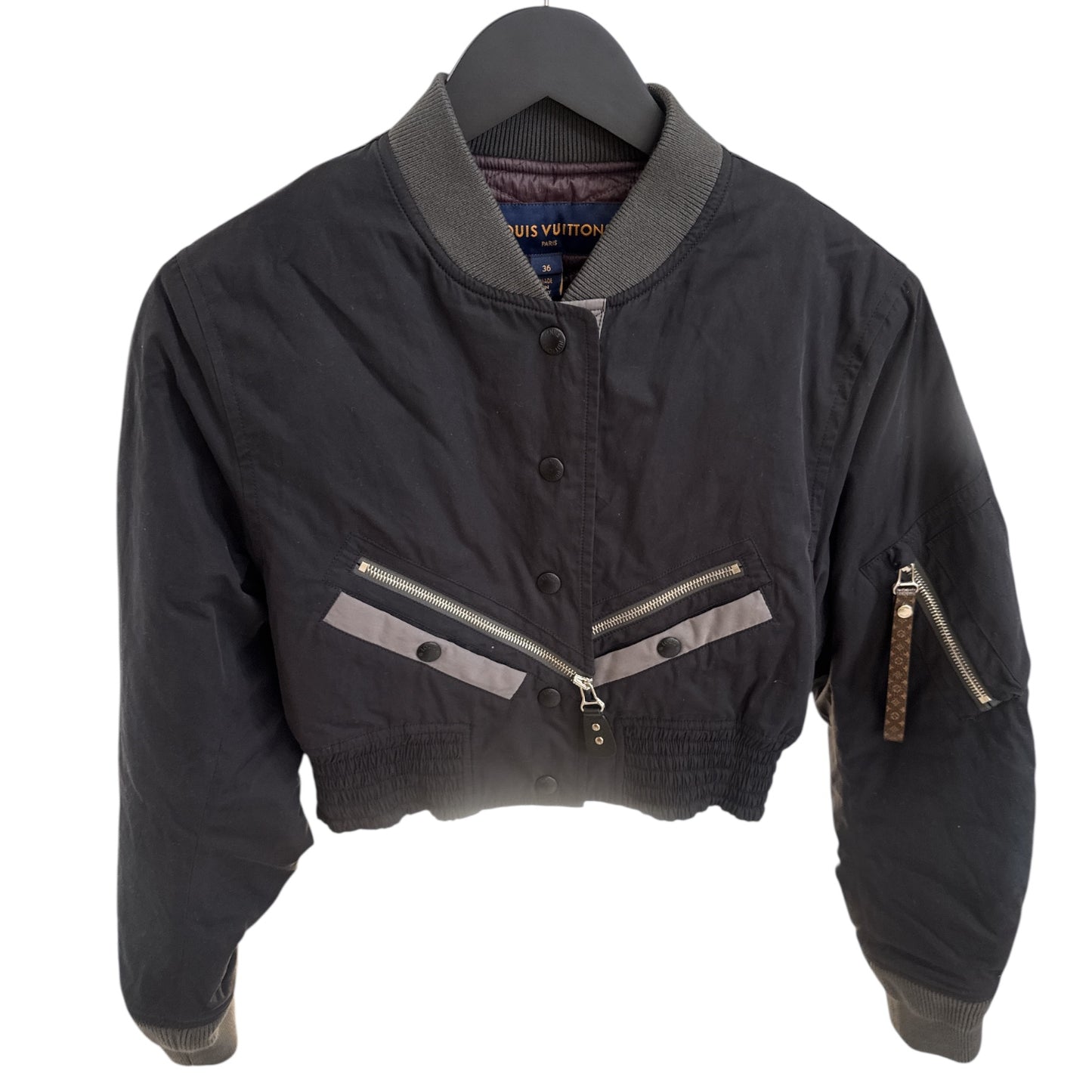 Louis Vuitton Black/Charcoal 2024 Bomber