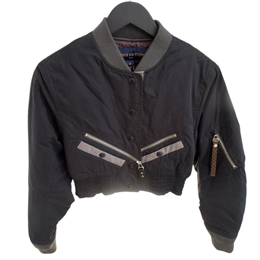 Louis Vuitton Black/Charcoal 2024 Bomber
