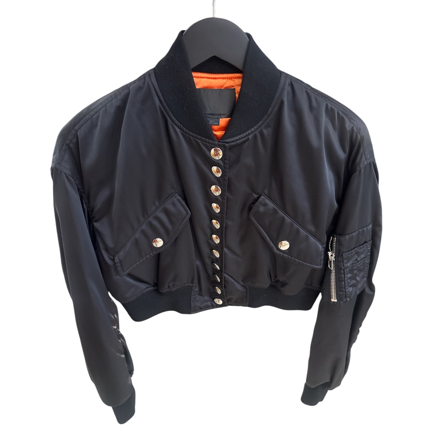 Alexander Wang Black Bomber