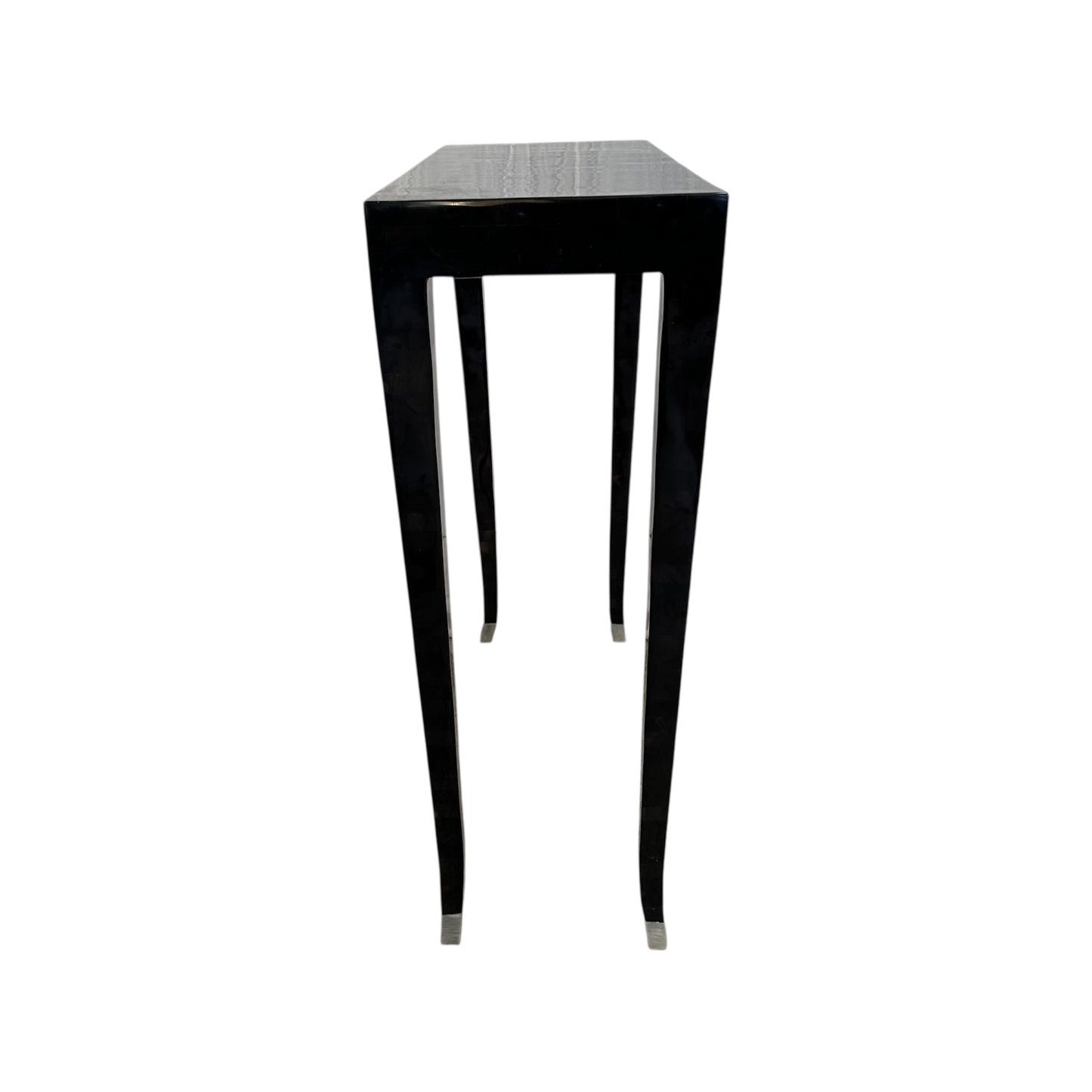 Marquis Collection Tessellated Horn Accent Table