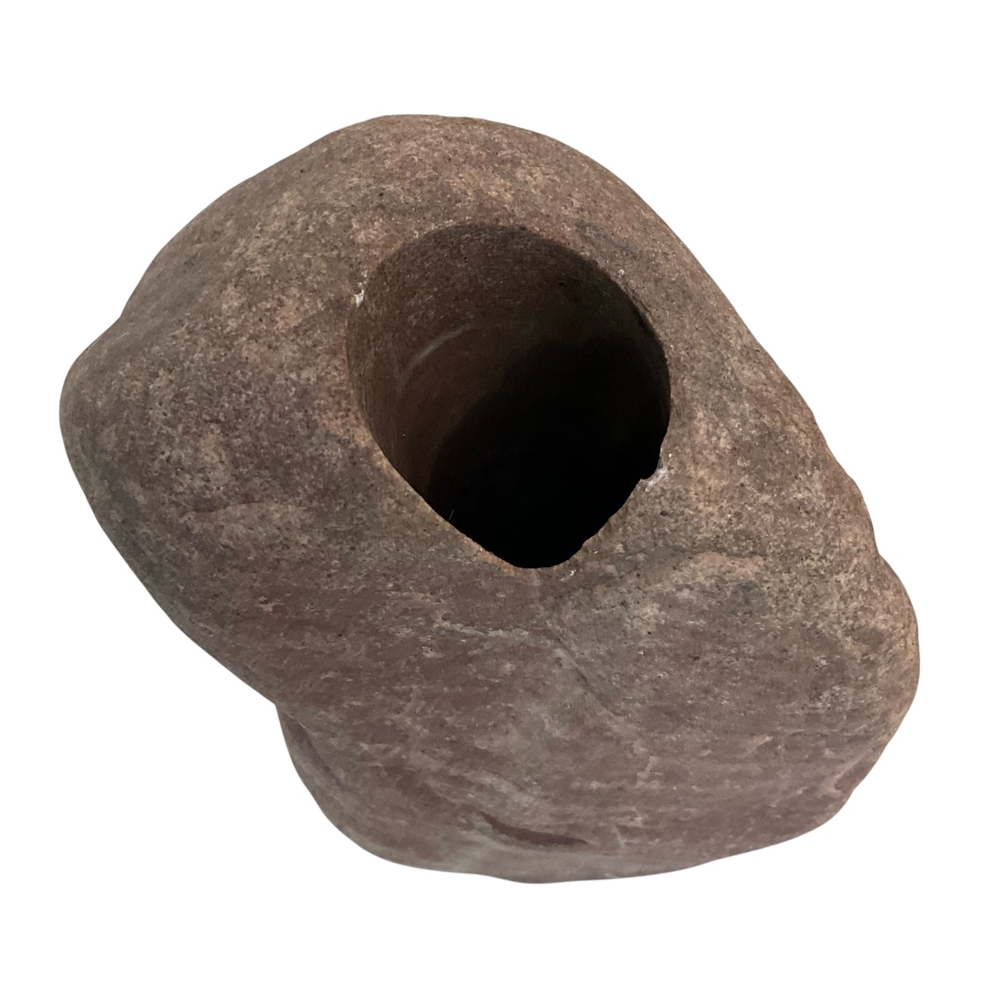 Vintage Stone Abstract Vase