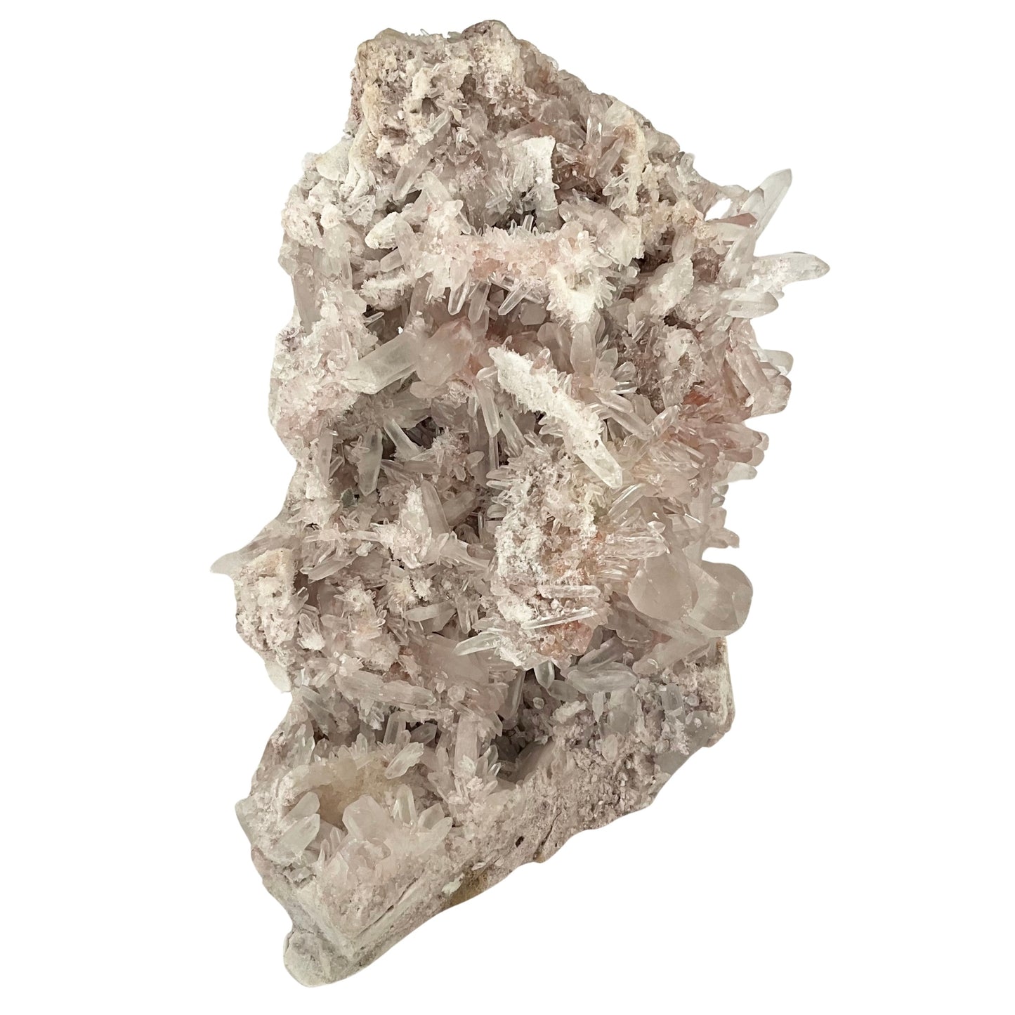 Himalayan Pink Quartz Crystal Large Generator Cluster