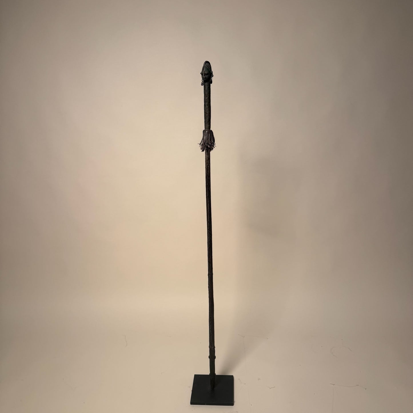 Yoruba Bronze Staff